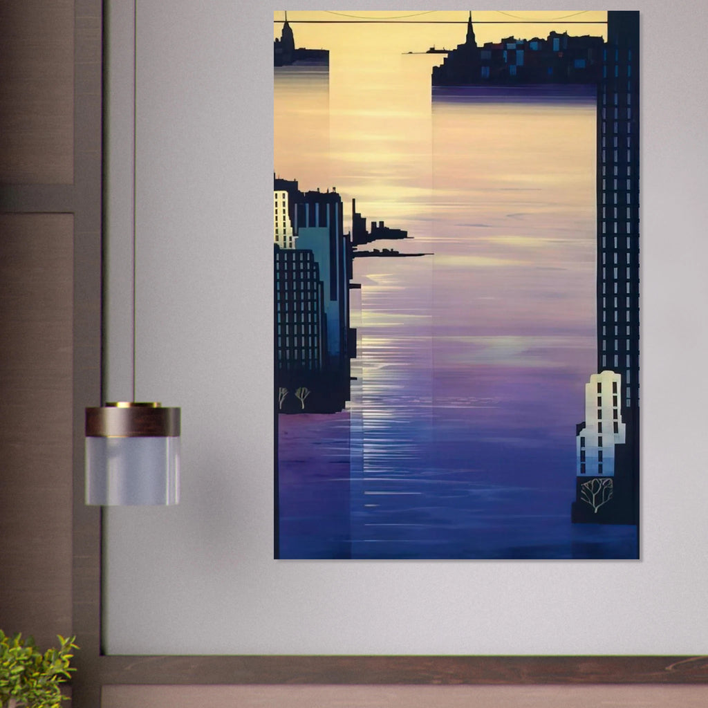 East River Poster | Eyvind Earle Poster | Eyvind Earle Prints