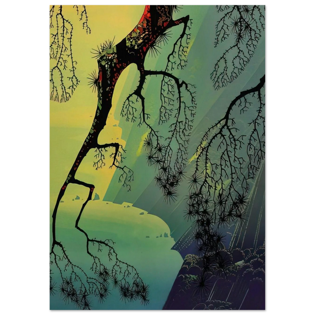 Fog Mist Poster | Eyvind Earle Poster | Eyvind Earle Prints