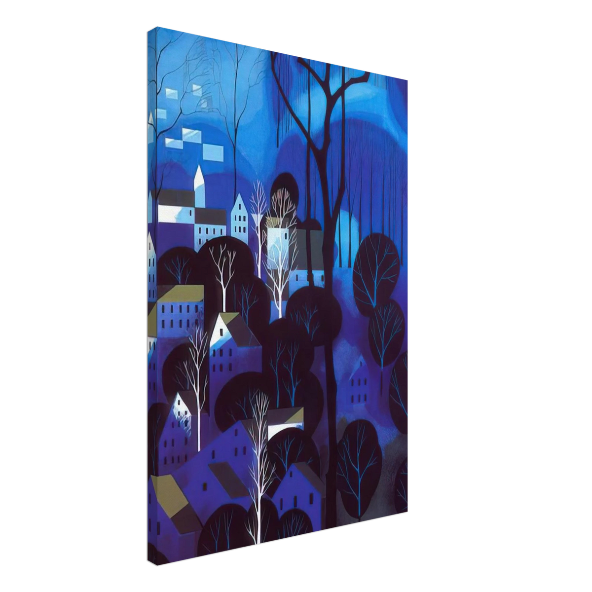 Midnight Blue Canvas | Eyvind Earle Canvas | Eyvind Earle Prints