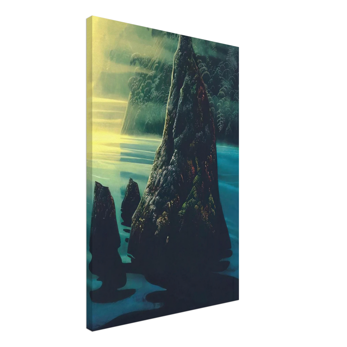 The Rock Canvas | Eyvind Earle Canvas | Eyvind Earle Prints