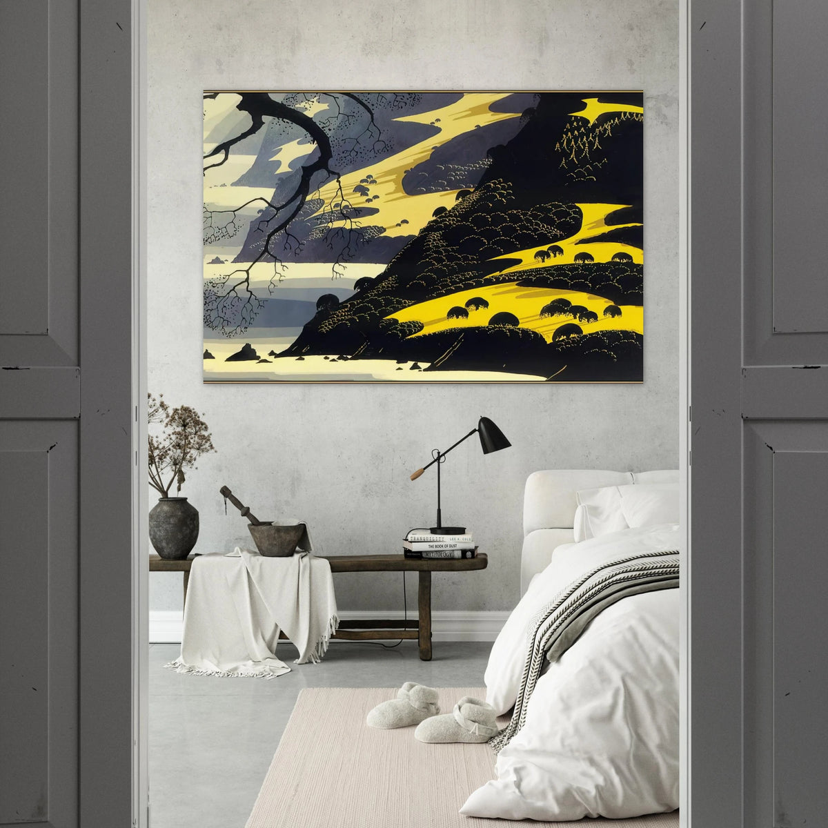 Coastal Fog Poster | Eyvind Earle Poster | Eyvind Earle Prints