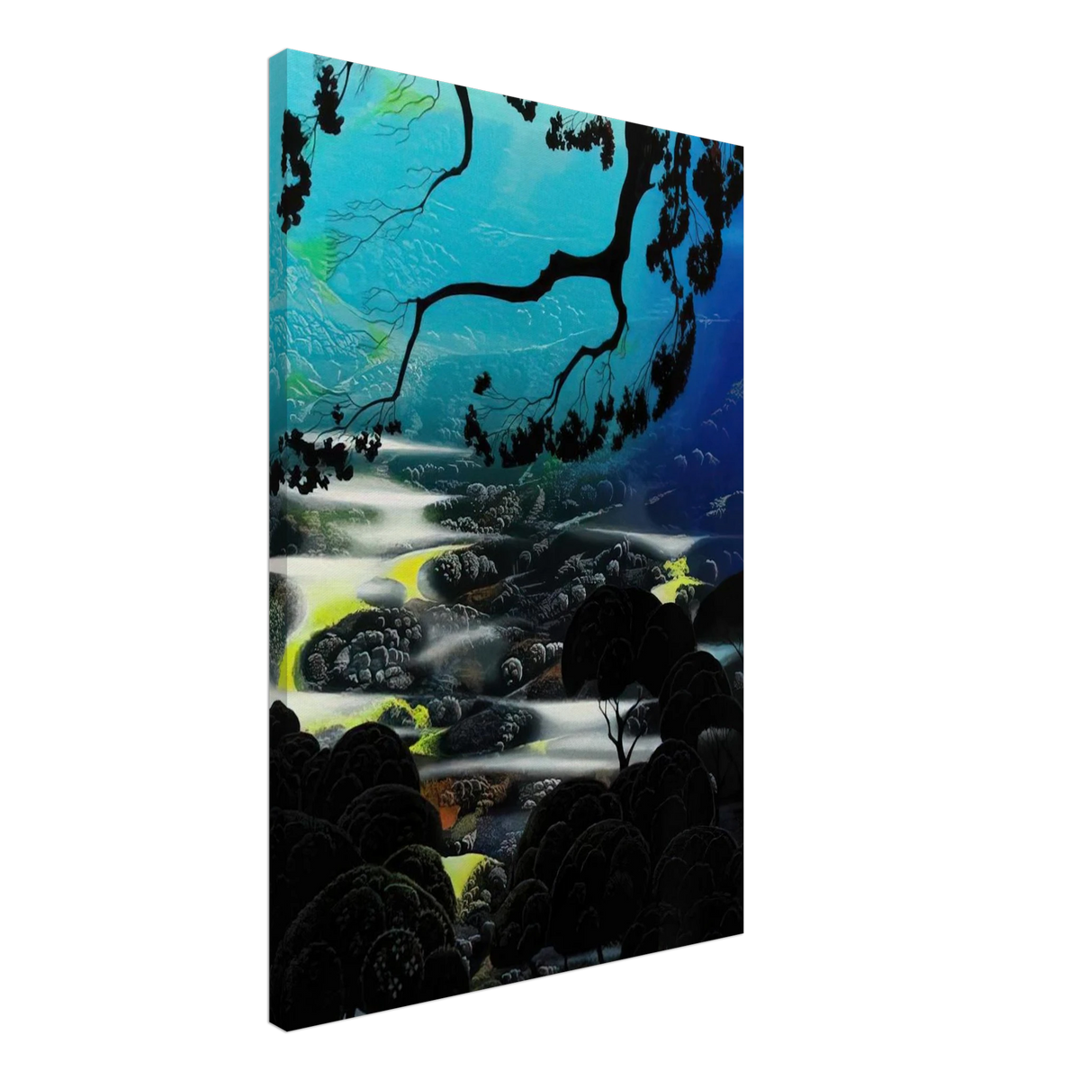 Days End Canvas | Eyvind Earle Canvas | Eyvind Earle Prints