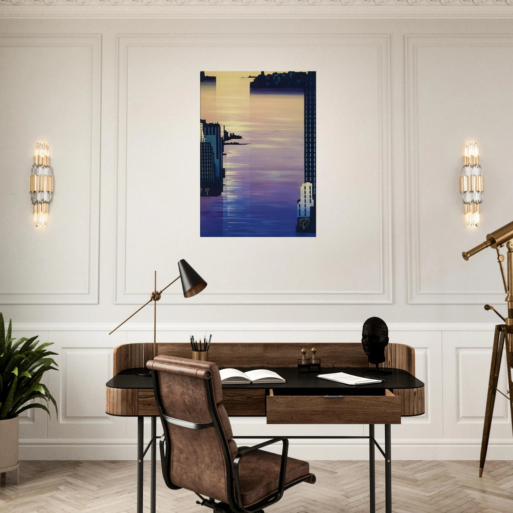 East River Canvas | Eyvind Earle Canvas | Eyvind Earle Prints