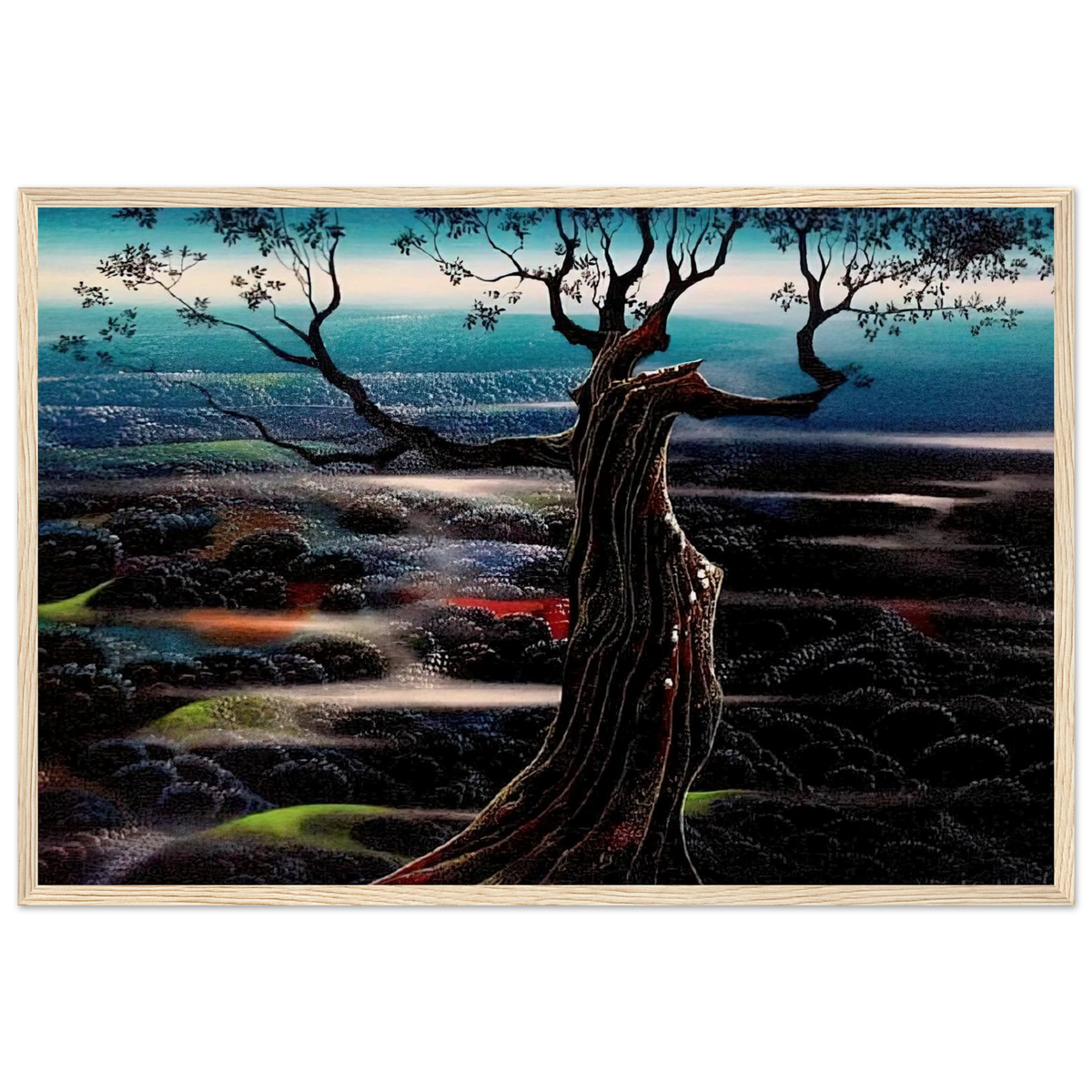 Wild Valley Framed Poster | Eyvind Earle Framed Prints Wall Art | Eyvind Earle Prints