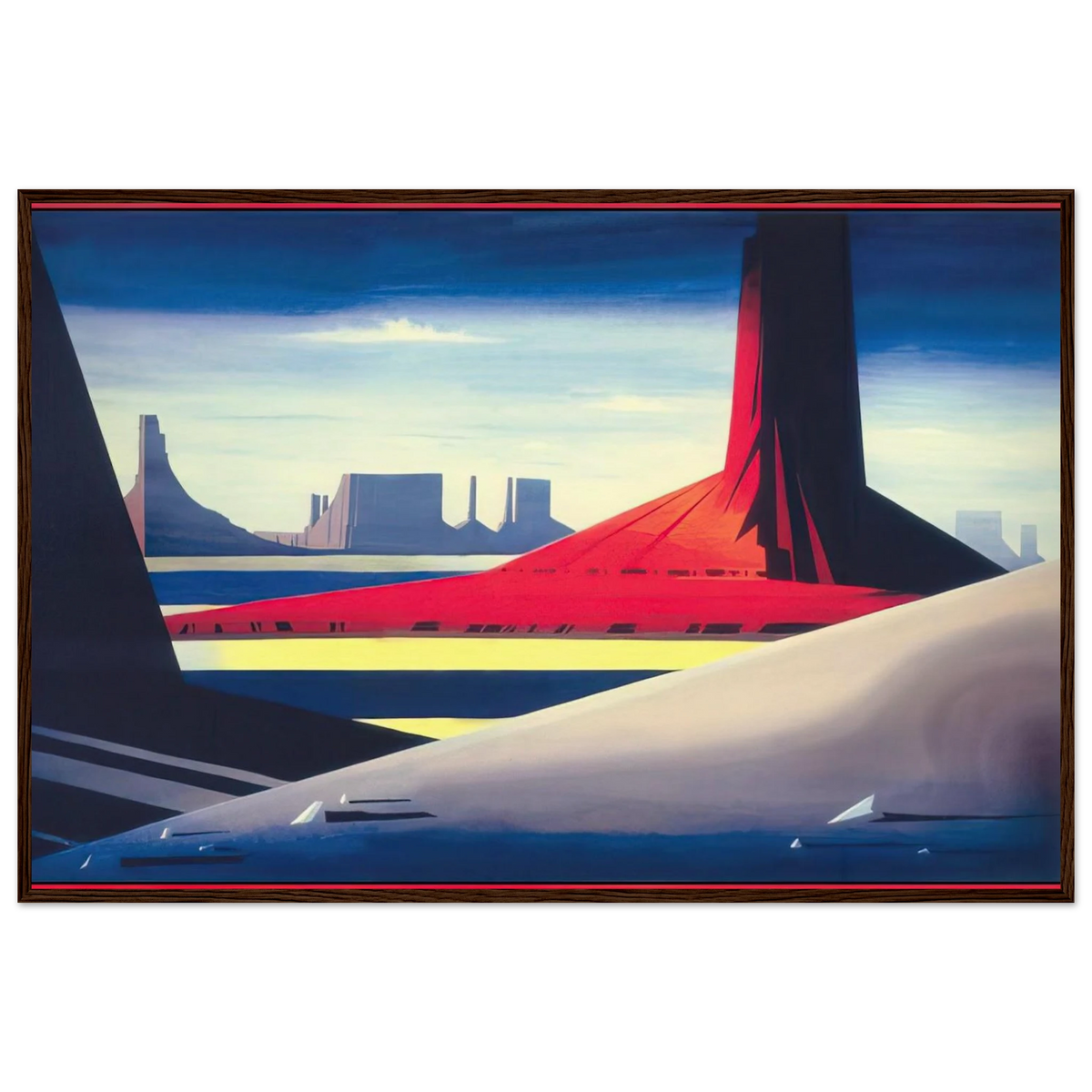 Monument Valley Framed Poster | Eyvind Earle Framed Prints Wall Art | Eyvind Earle Prints