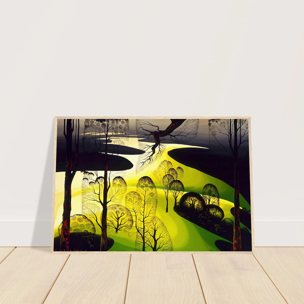 Early Spring Framed Poster | Eyvind Earle Framed Prints Wall Art | Eyvind Earle Prints