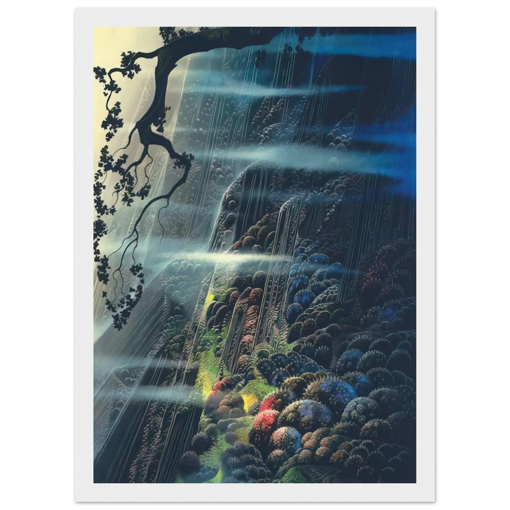 Evening Magic Framed Poster | Eyvind Earle Framed Prints Wall Art | Eyvind Earle Prints