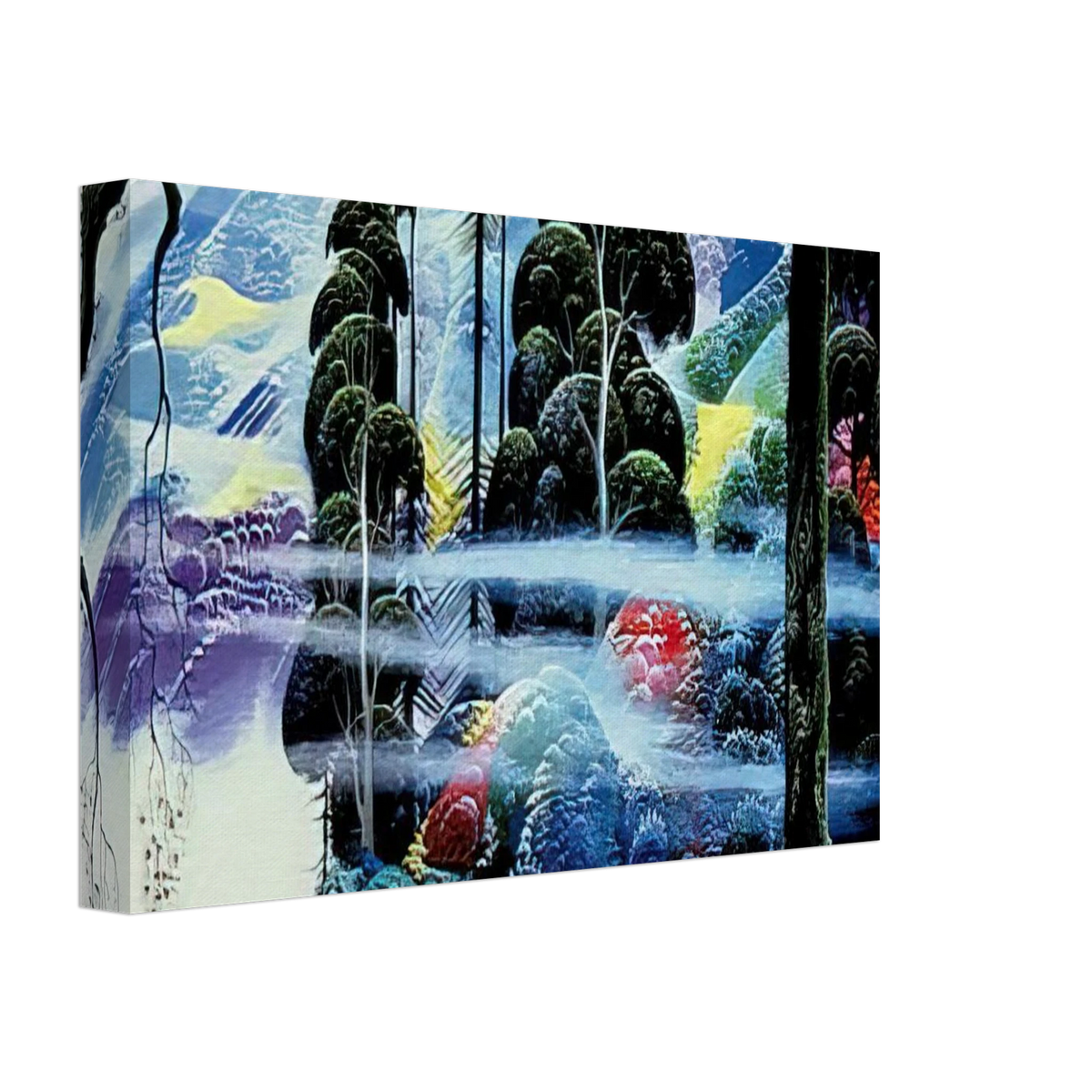 Along the Coast Canvas | Eyvind Earle Canvas | Eyvind Earle Prints