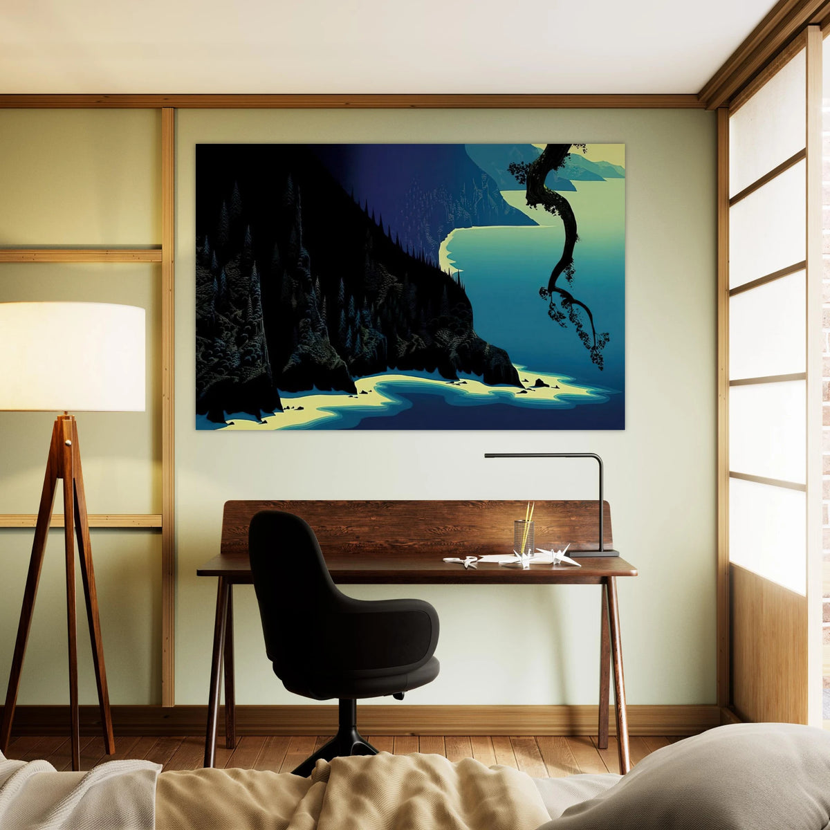 Big Sur Poster | Eyvind Earle Poster | Eyvind Earle Prints