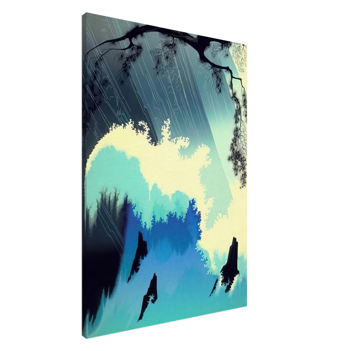 Ocean Splash Canvas | Eyvind Earle Canvas | Eyvind Earle Prints