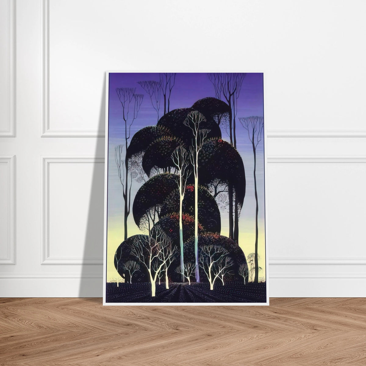 Forest Arabesque Framed Poster | Eyvind Earle Framed Prints Wall Art | Eyvind Earle Prints