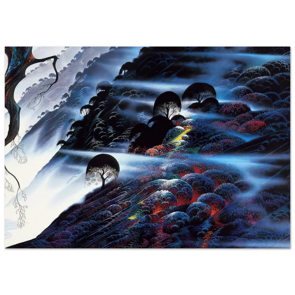 Blue Light Poster | Eyvind Earle Poster | Eyvind Earle Prints