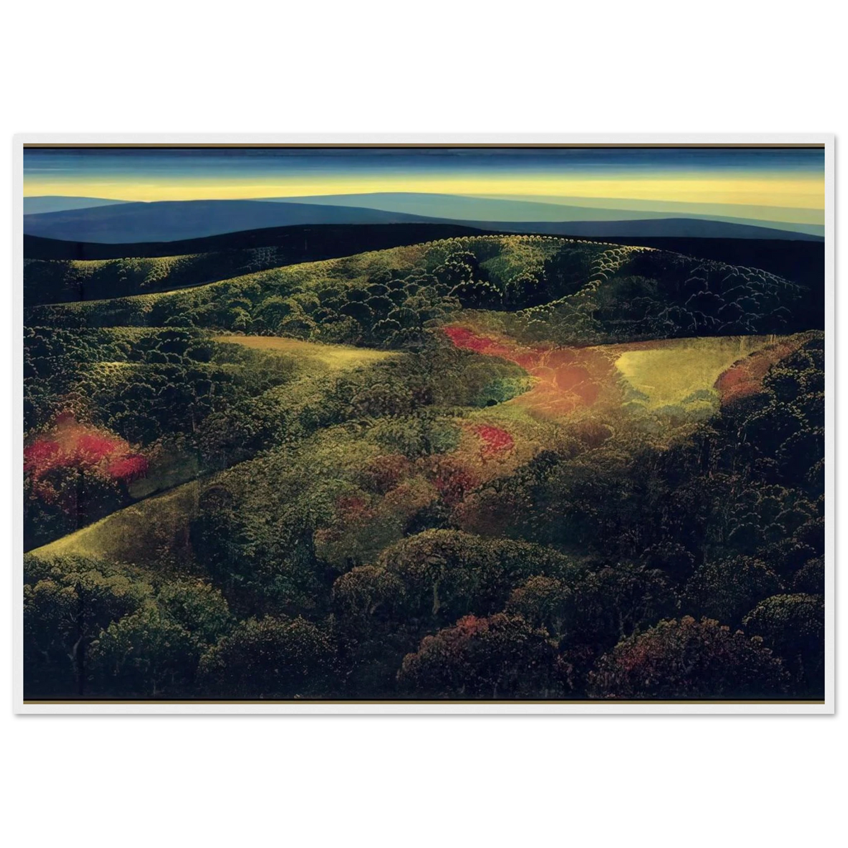 Late October Framed Poster | Eyvind Earle Framed Prints Wall Art | Eyvind Earle Prints