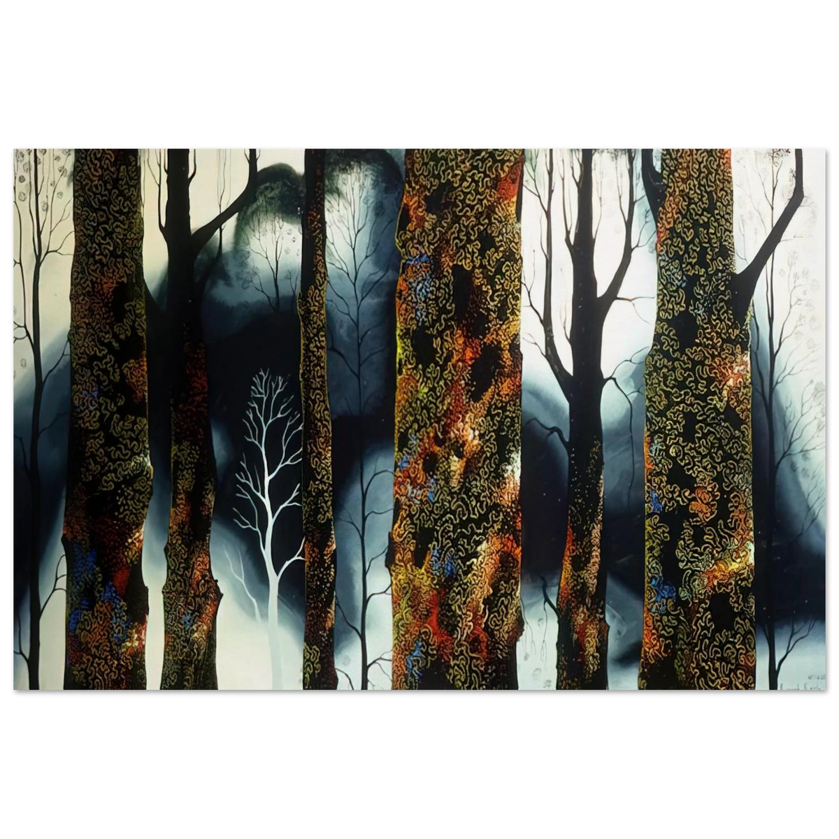 Jewel Trees Poster | Eyvind Earle Poster | Eyvind Earle Prints