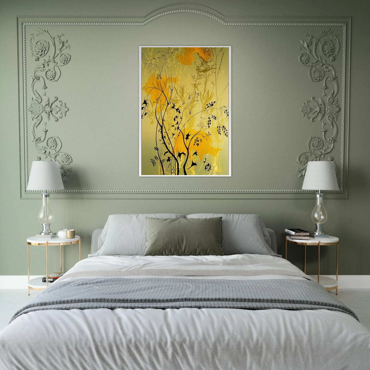 Wild Flowers Framed Poster | Eyvind Earle Framed Prints Wall Art | Eyvind Earle Prints
