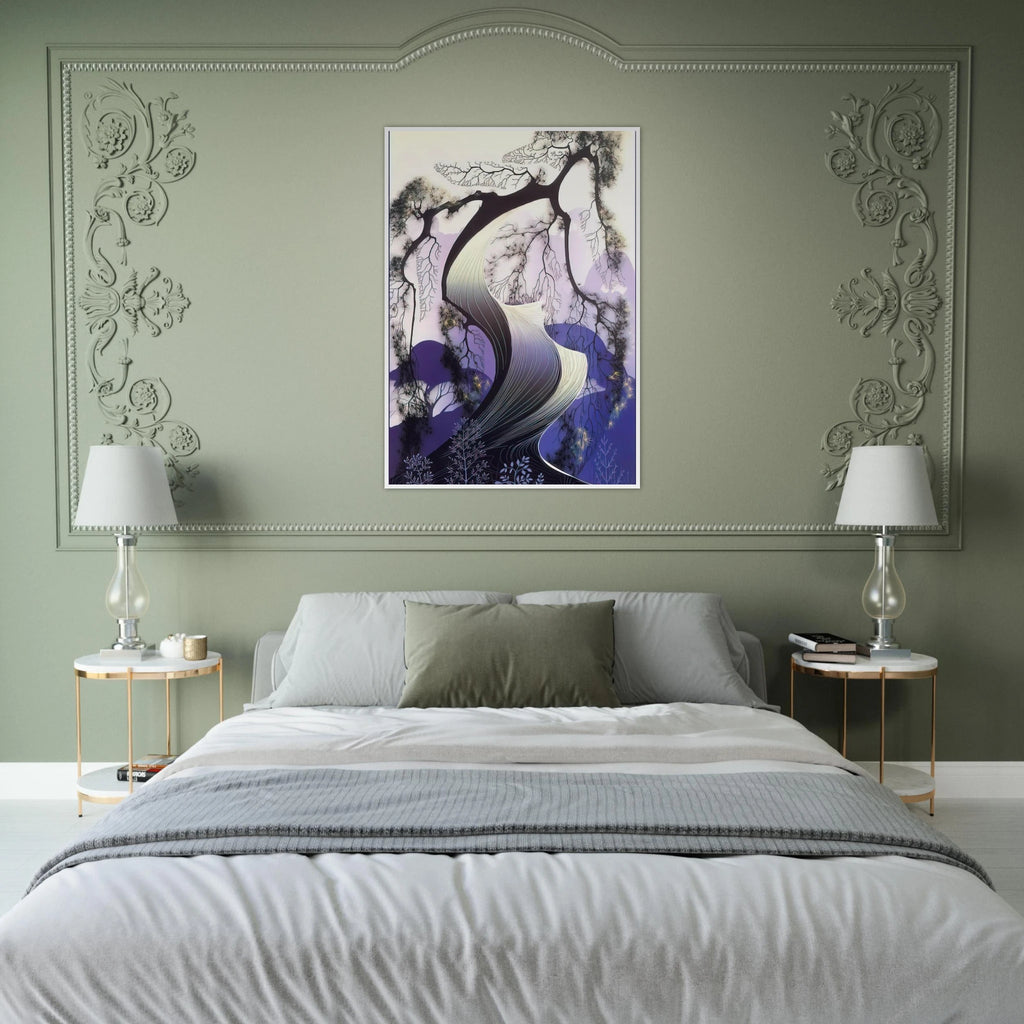 Bonsai Framed Poster | Eyvind Earle Framed Prints Wall Art | Eyvind Earle Prints