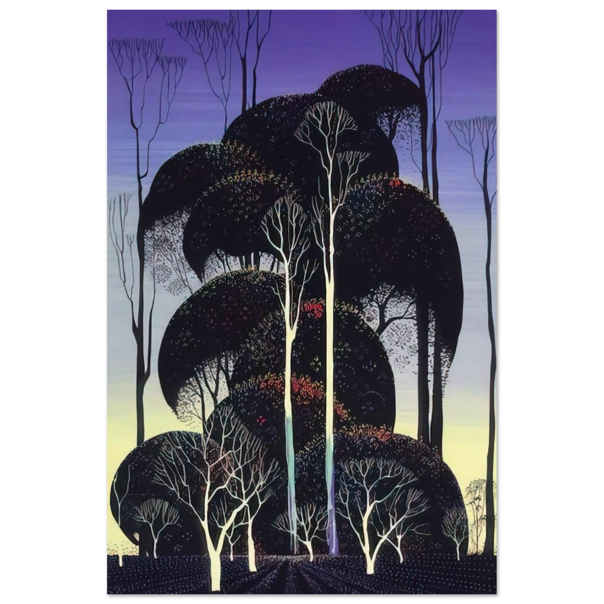 Forest Arabesque Poster | Eyvind Earle Poster | Eyvind Earle Prints