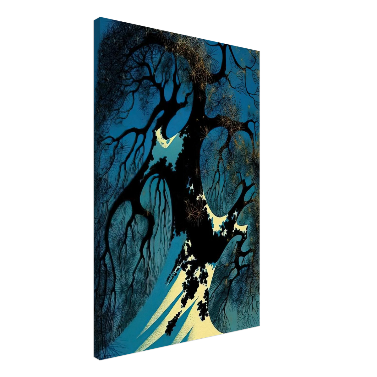 Winter Bonsai Canvas | Eyvind Earle Canvas | Eyvind Earle Prints