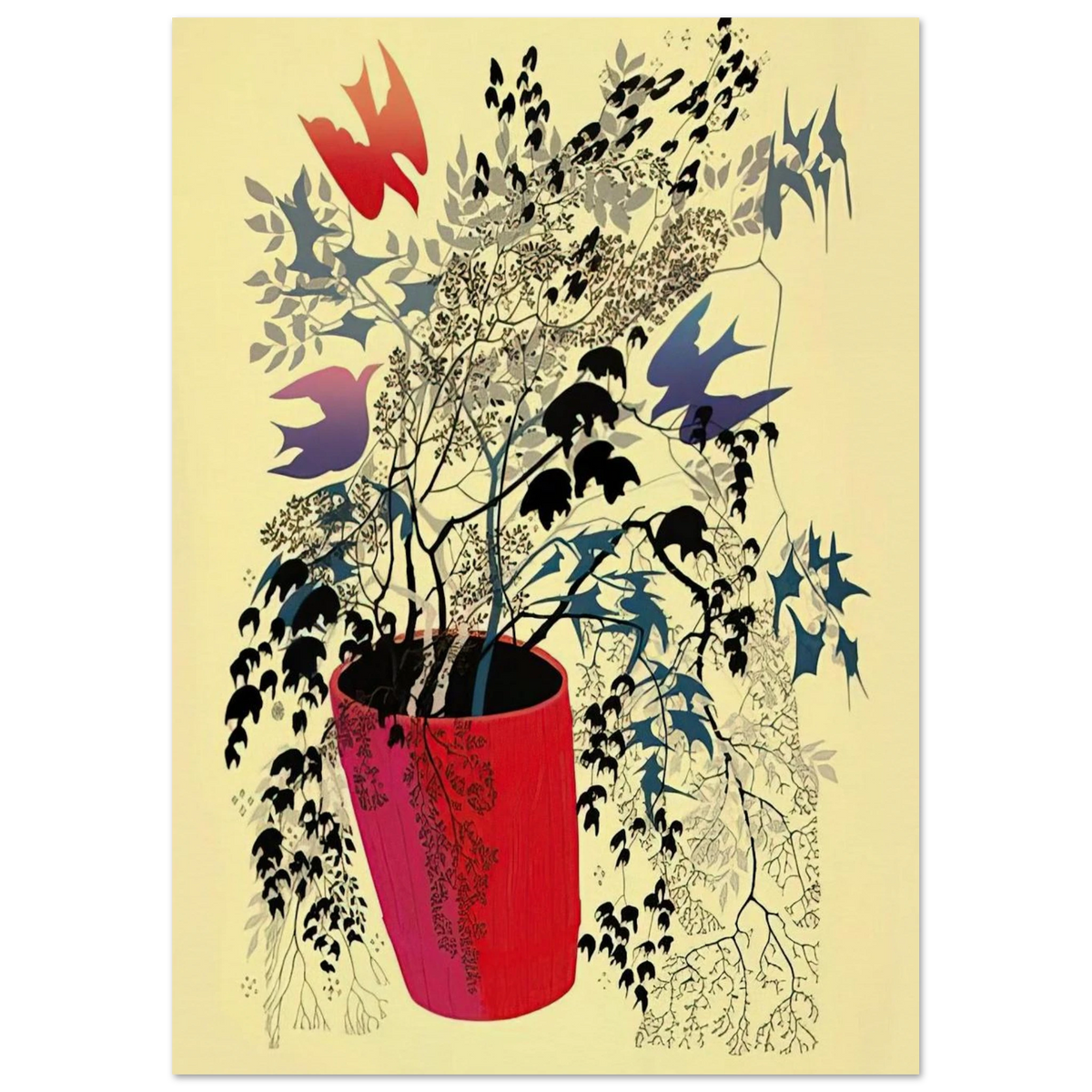 Red Barrell Poster | Eyvind Earle Poster | Eyvind Earle Prints
