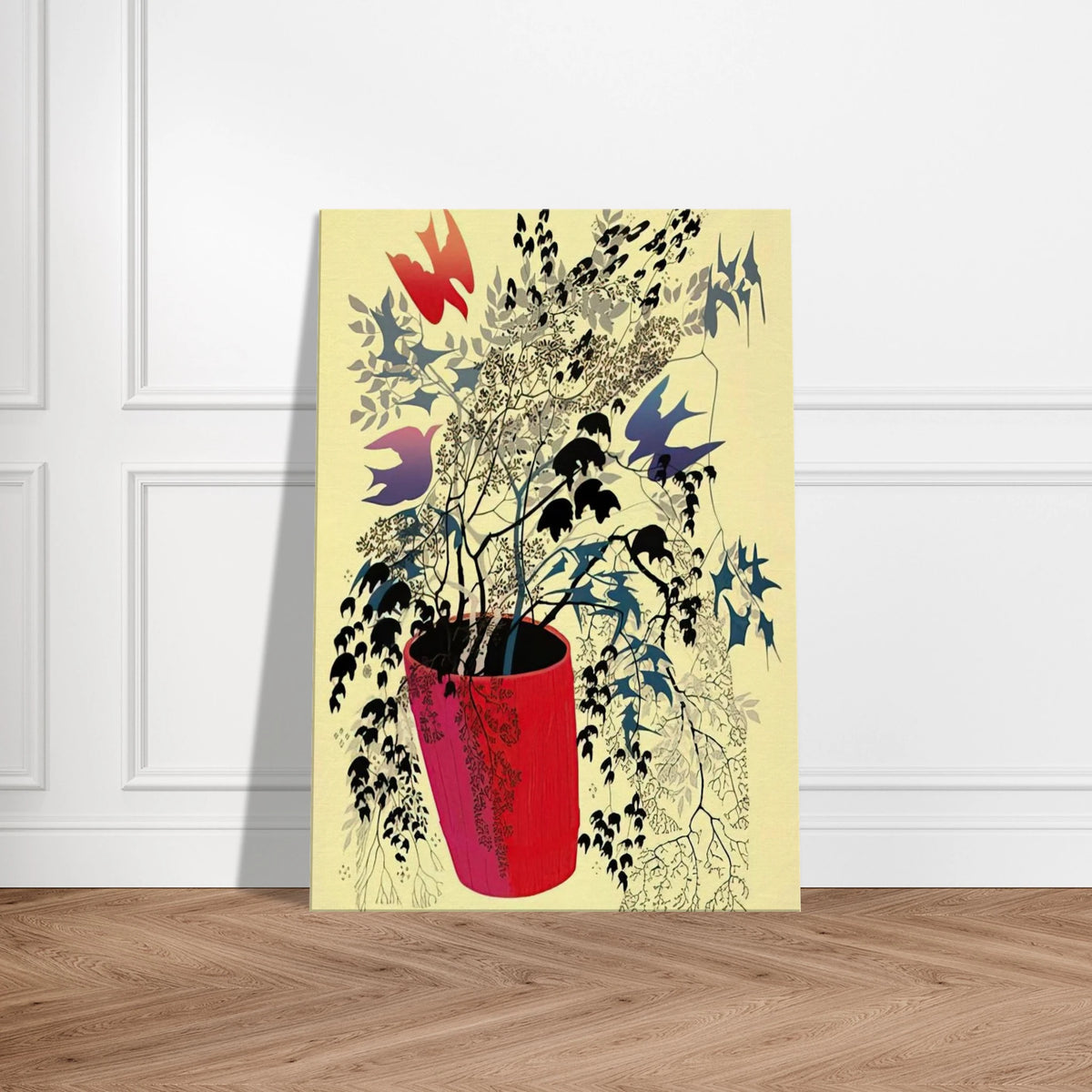 Red Barrell Canvas | Eyvind Earle Canvas | Eyvind Earle Prints