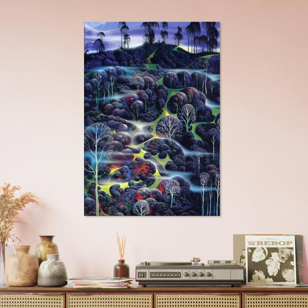 Solemn Solitude Canvas | Eyvind Earle Canvas | Eyvind Earle Prints
