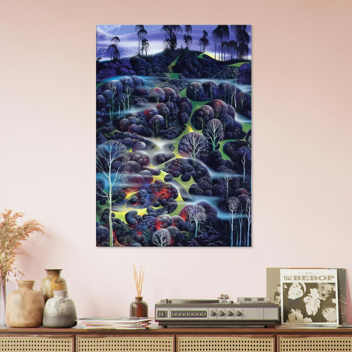 Solemn Solitude Canvas | Eyvind Earle Canvas | Eyvind Earle Prints