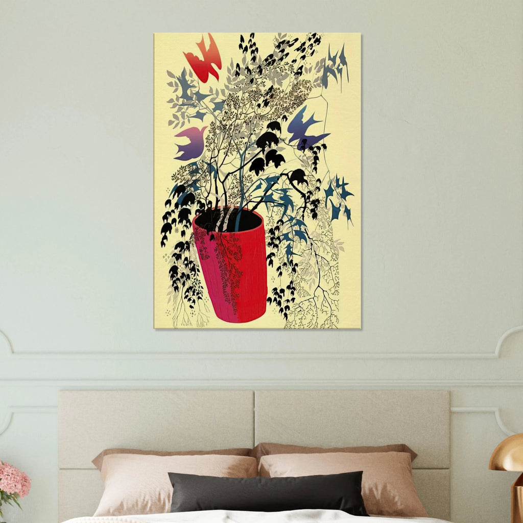 Red Barrell Canvas | Eyvind Earle Canvas | Eyvind Earle Prints