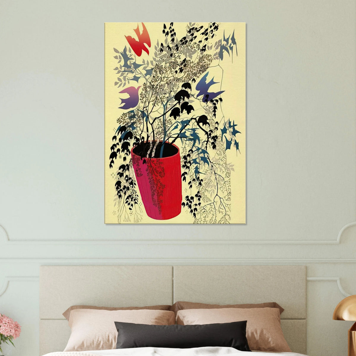 Red Barrell Canvas | Eyvind Earle Canvas | Eyvind Earle Prints