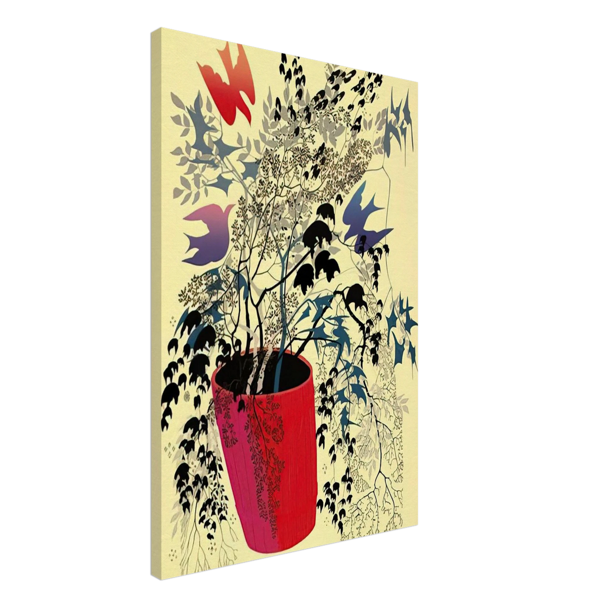 Red Barrell Canvas | Eyvind Earle Canvas | Eyvind Earle Prints