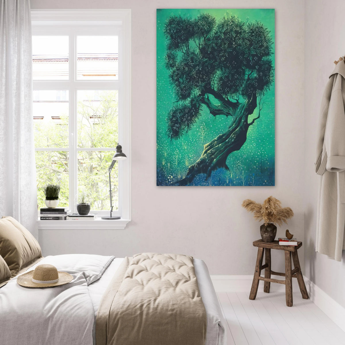 Solitary Bonsai Poster | Eyvind Earle Poster | Eyvind Earle Prints