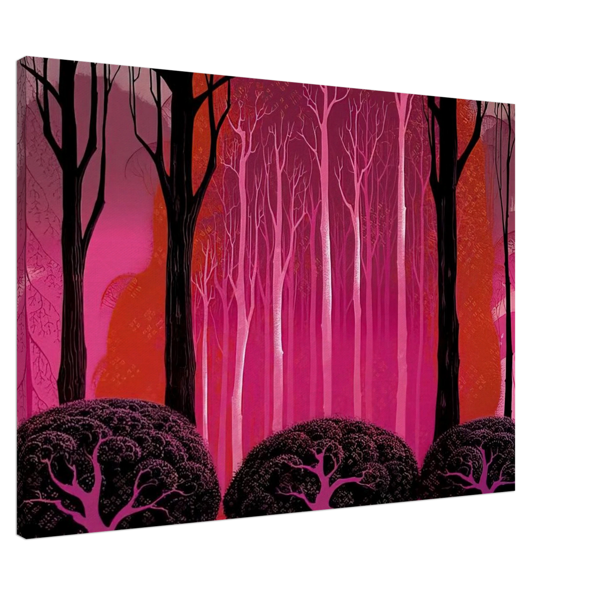 Crimson Glory Canvas | Eyvind Earle Canvas | Eyvind Earle Prints