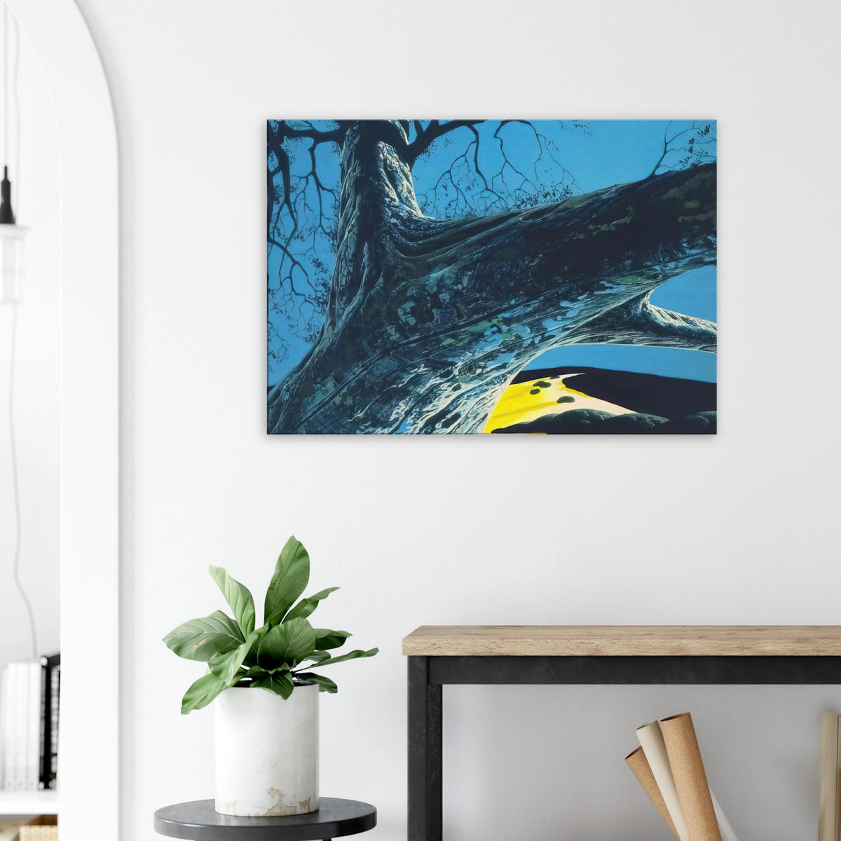 Distant Meadow Canvas | Eyvind Earle Canvas | Eyvind Earle Prints