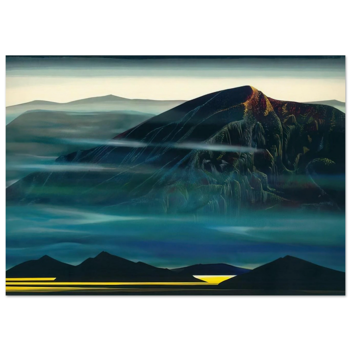 Santa Fe Trail new Serigrap Poster | Eyvind Earle Poster | Eyvind Earle Prints