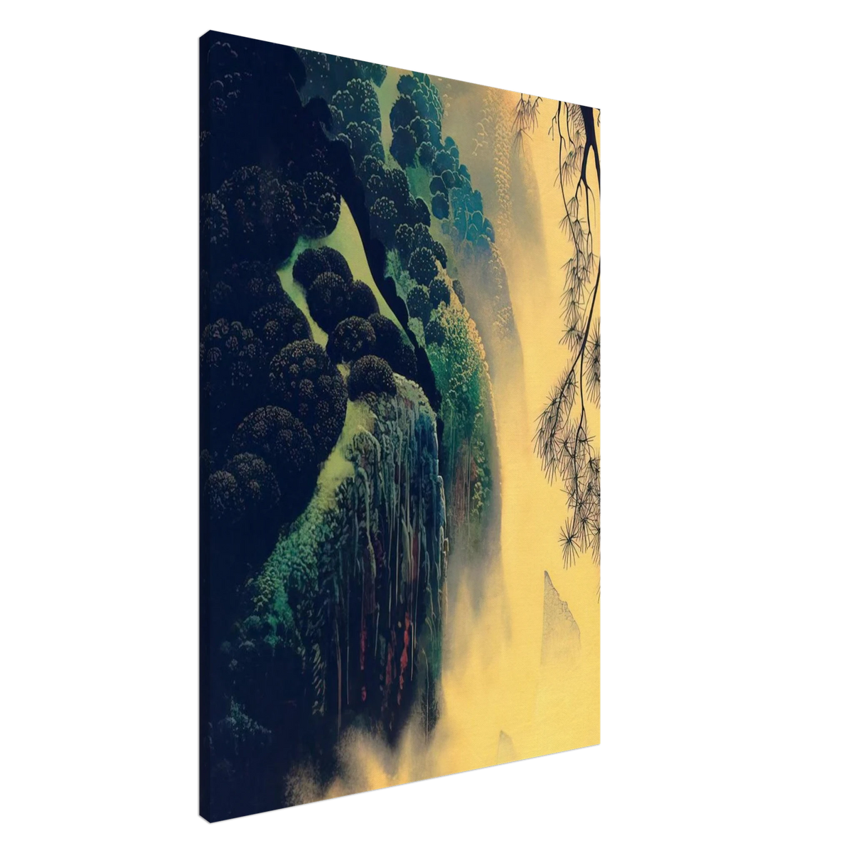 Jeweled Coast Canvas | Eyvind Earle Canvas | Eyvind Earle Prints