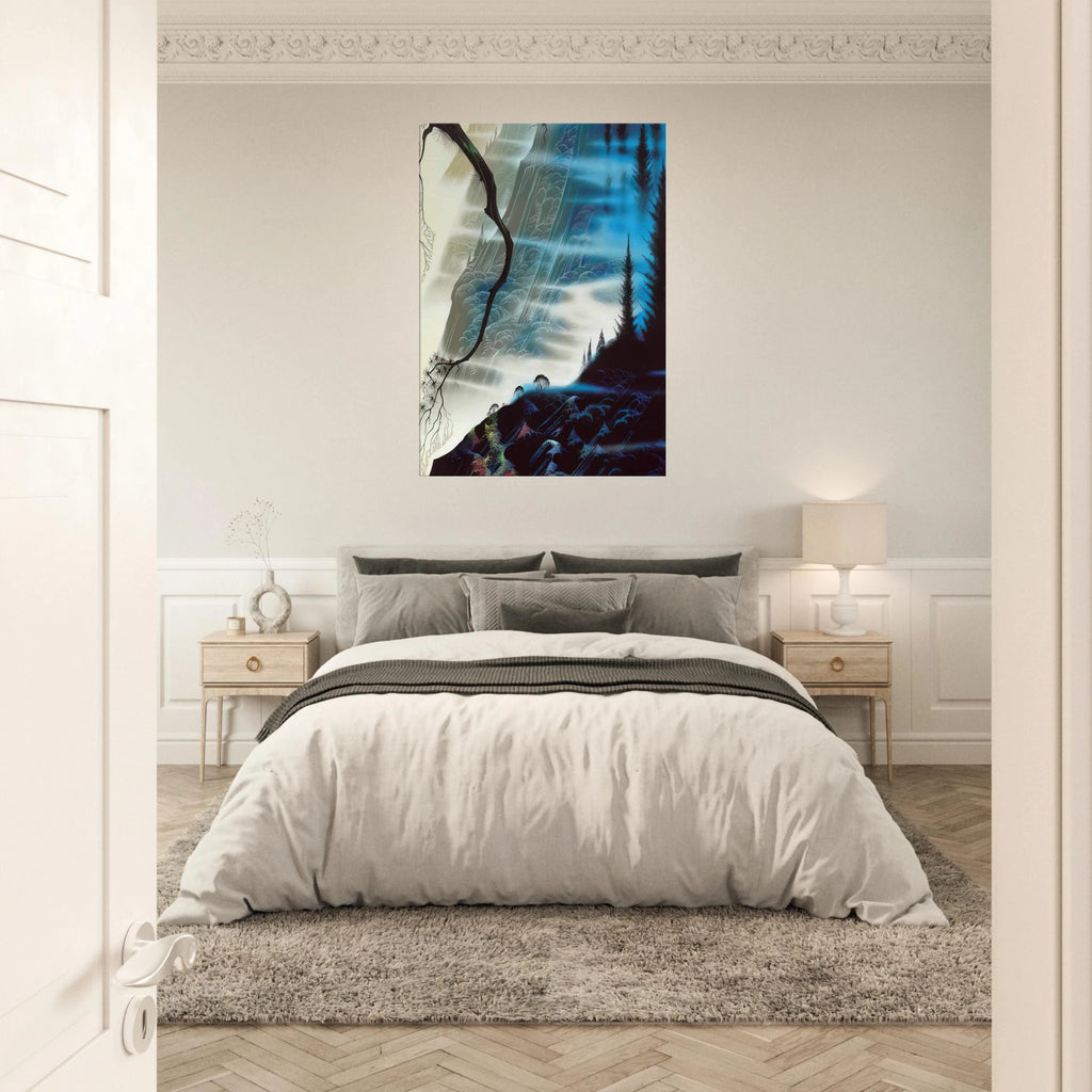 Sea Cliffs and Redwoods Canvas | Eyvind Earle Canvas | Eyvind Earle Prints