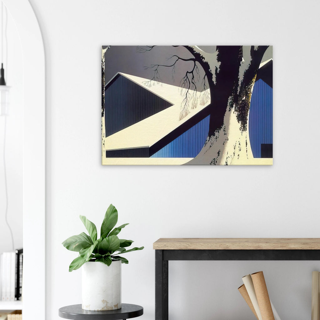 Winter Quiet Canvas | Eyvind Earle Canvas | Eyvind Earle Prints