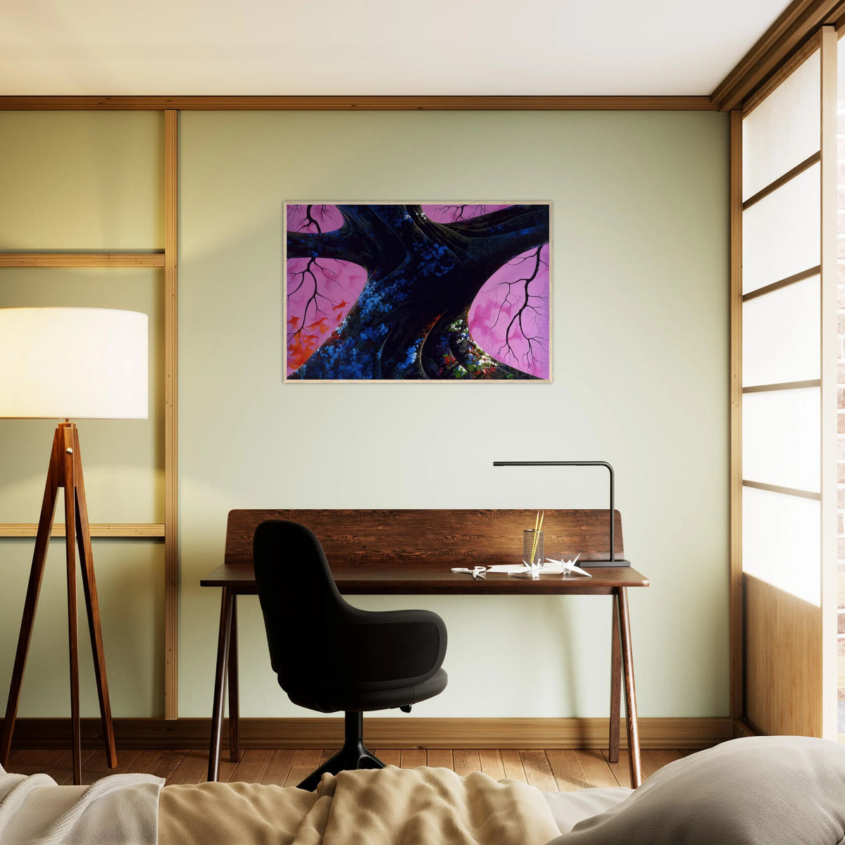 Giant Oak Framed Poster | Eyvind Earle Framed Prints Wall Art | Eyvind Earle Prints