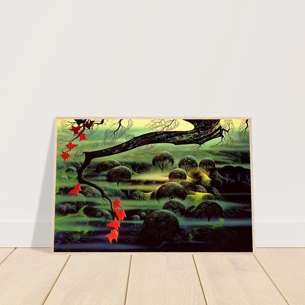 Valley of Mystery Framed Poster | Eyvind Earle Framed Prints Wall Art | Eyvind Earle Prints
