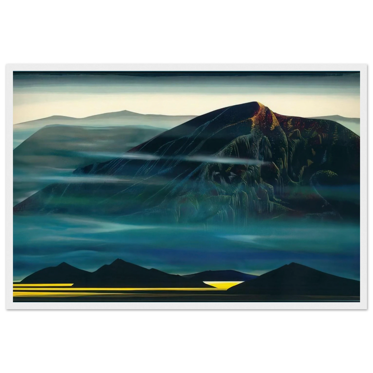 Santa Fe Trail new Serigrap Framed Poster | Eyvind Earle Framed Prints Wall Art | Eyvind Earle Prints