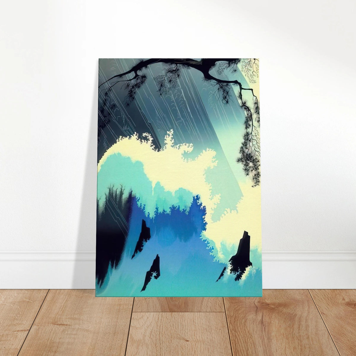 Ocean Splash Canvas | Eyvind Earle Canvas | Eyvind Earle Prints