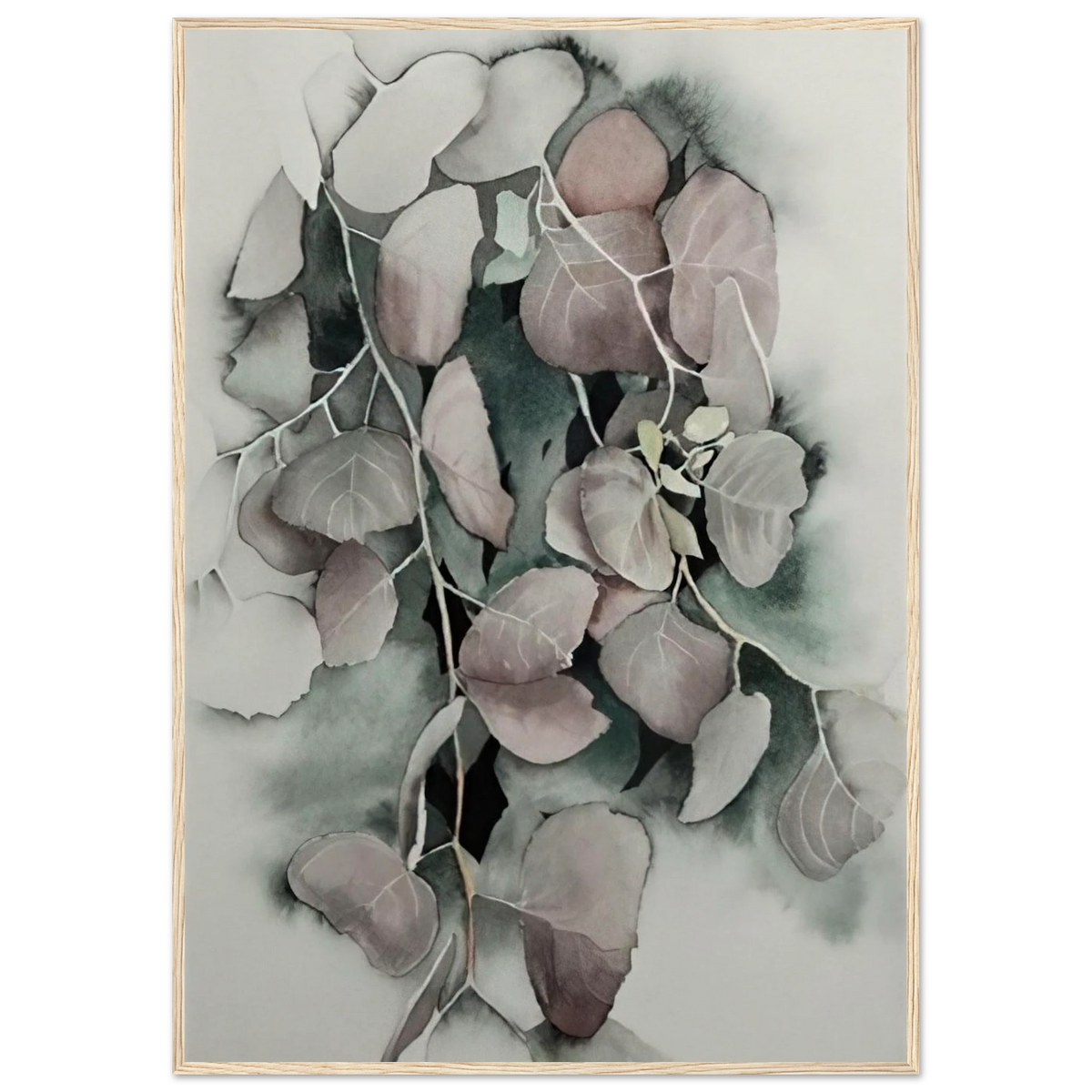 Autumn Leaves Framed Poster | Eyvind Earle Framed Prints Wall Art | Eyvind Earle Prints
