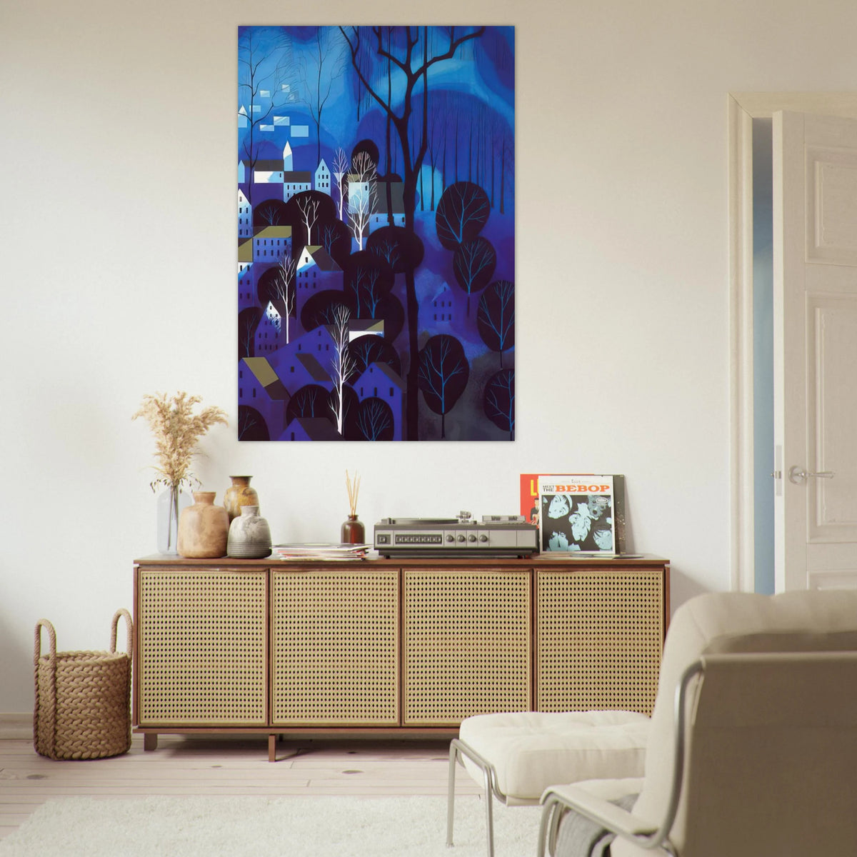Midnight Blue Poster | Eyvind Earle Poster | Eyvind Earle Prints