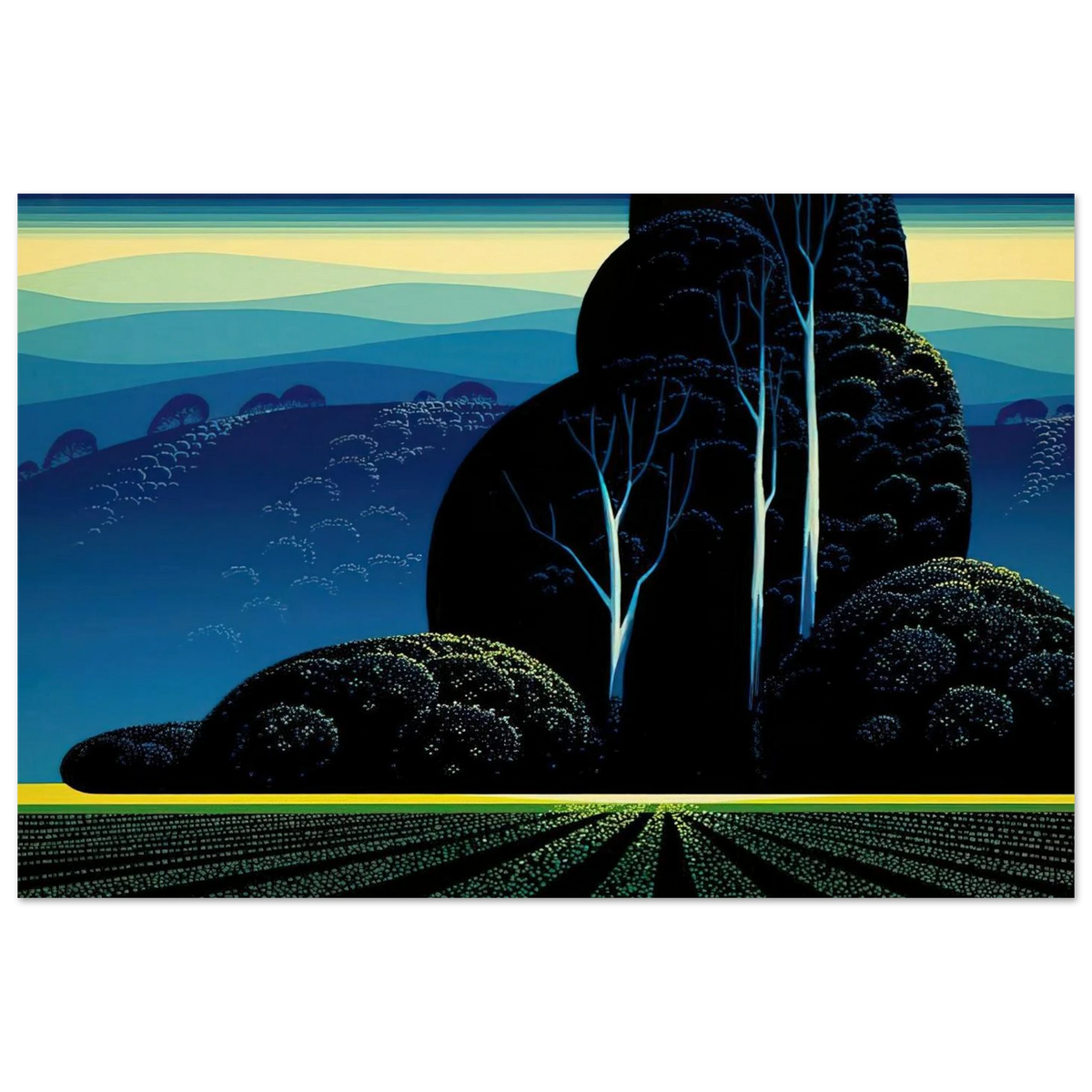 Even Tide Poster | Eyvind Earle Poster | Eyvind Earle Prints