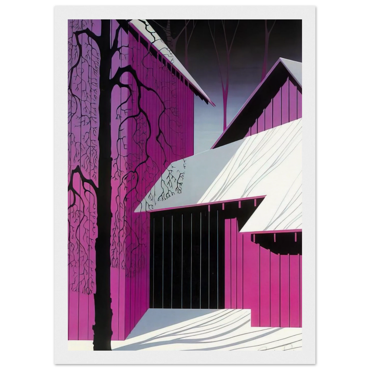 Amethyst Framed Poster | Eyvind Earle Framed Prints Wall Art | Eyvind Earle Prints