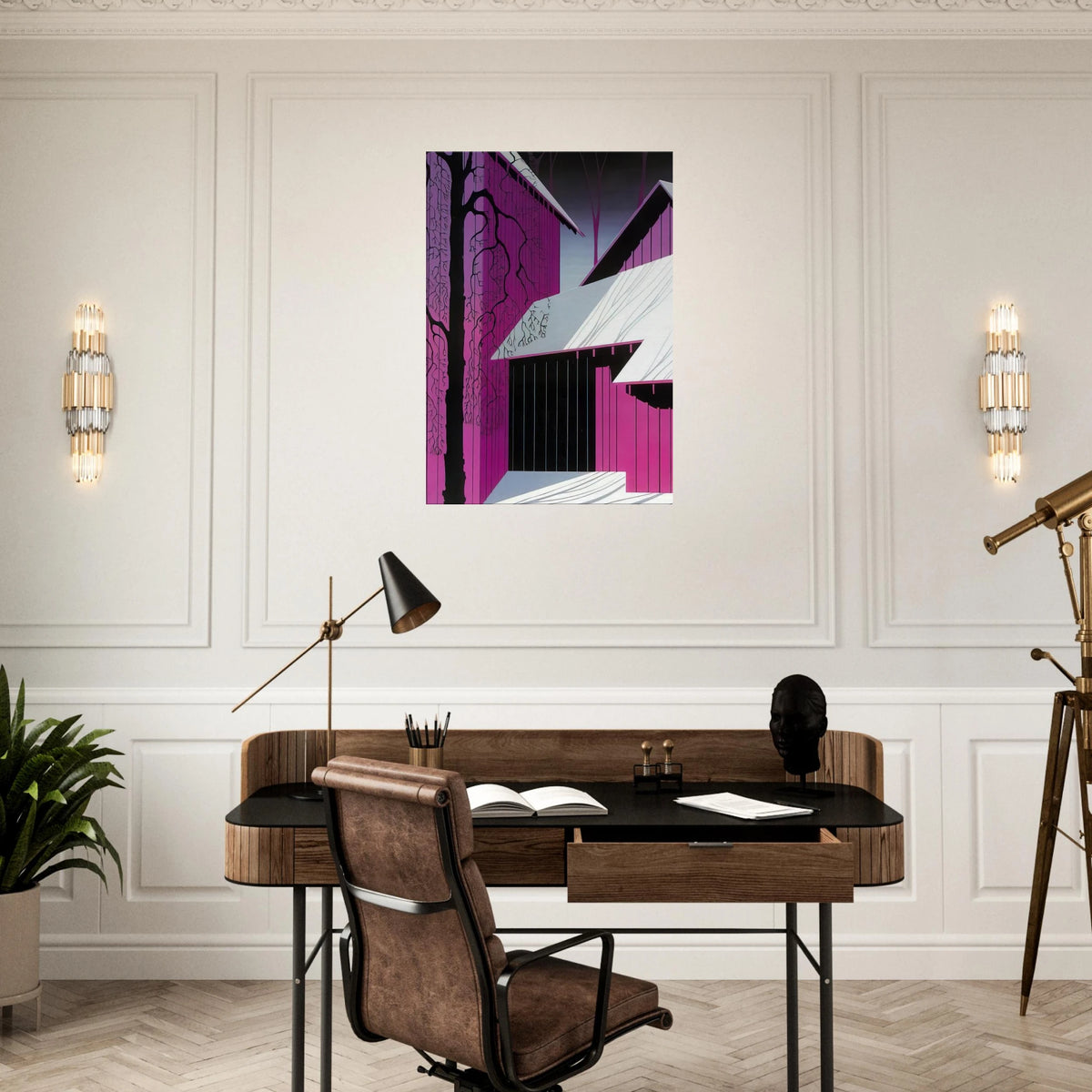 Amethyst Canvas | Eyvind Earle Canvas | Eyvind Earle Prints