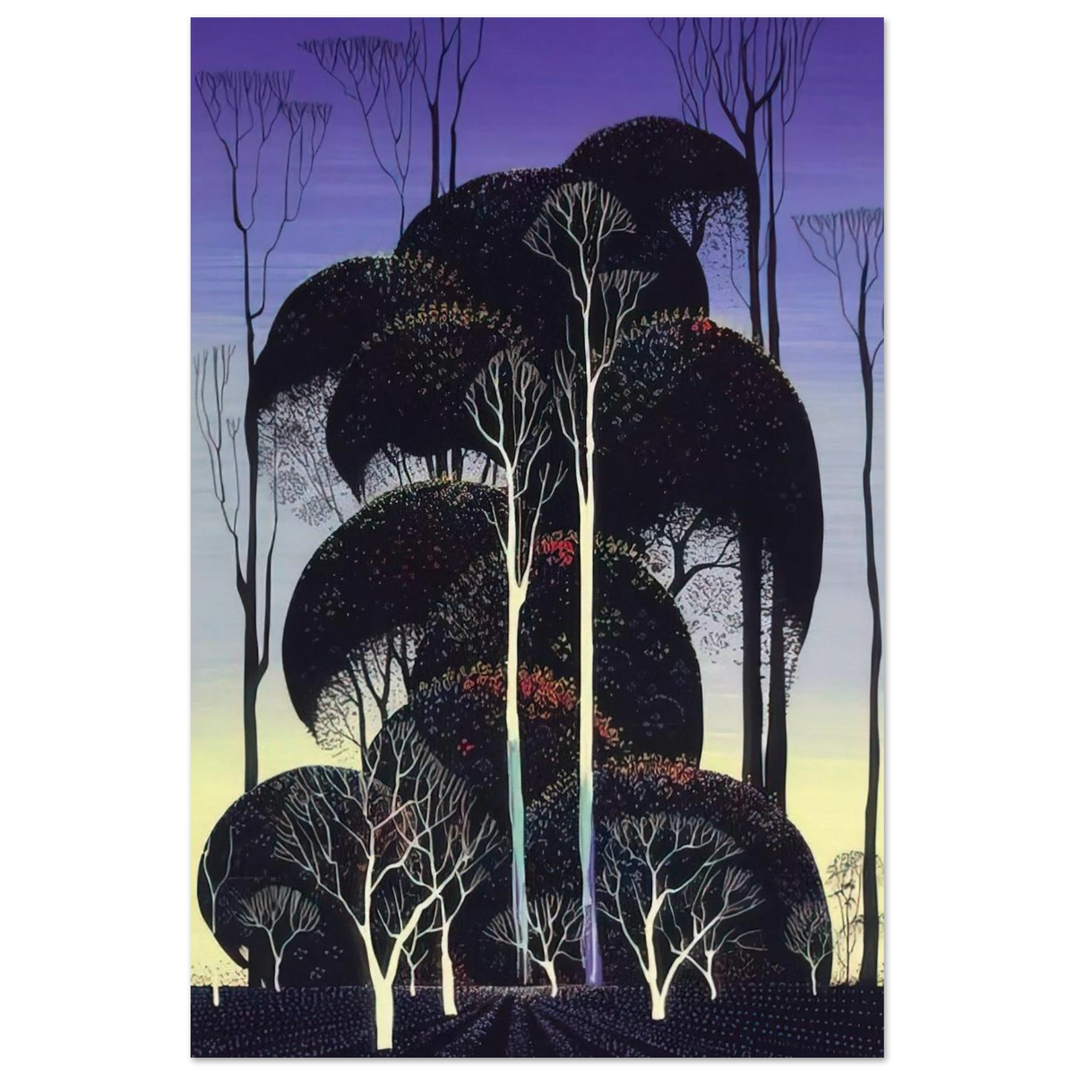 Forest Arabesque Poster | Eyvind Earle Poster | Eyvind Earle Prints