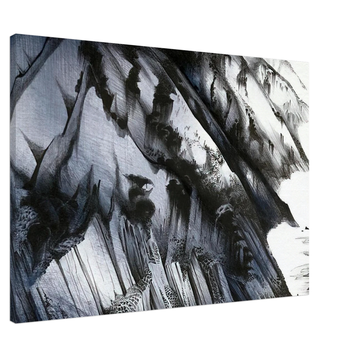 Cliffs of Darkness Canvas | Eyvind Earle Canvas | Eyvind Earle Prints