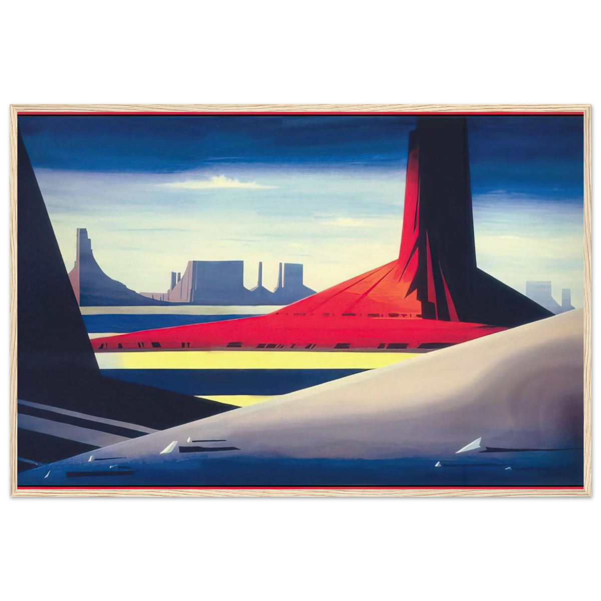 Monument Valley Framed Poster | Eyvind Earle Framed Prints Wall Art | Eyvind Earle Prints