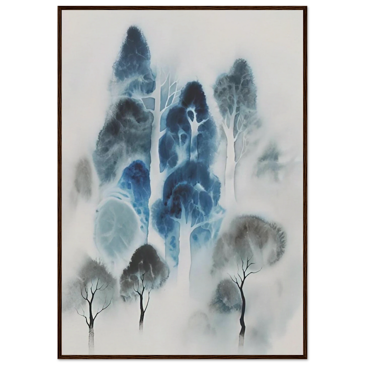 Woodland Framed Poster | Eyvind Earle Framed Prints Wall Art | Eyvind Earle Prints