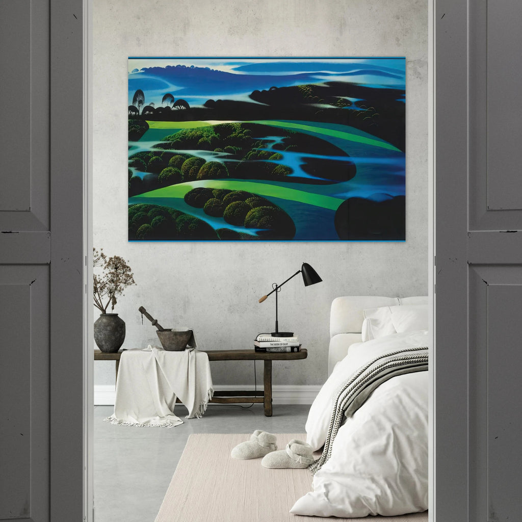 Summers Twilight Poster | Eyvind Earle Poster | Eyvind Earle Prints